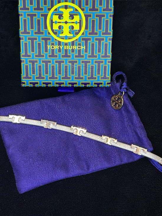 Tory Burch Accessories - SERIF-T METALLIC SINGLE-WRAP
BRACELET